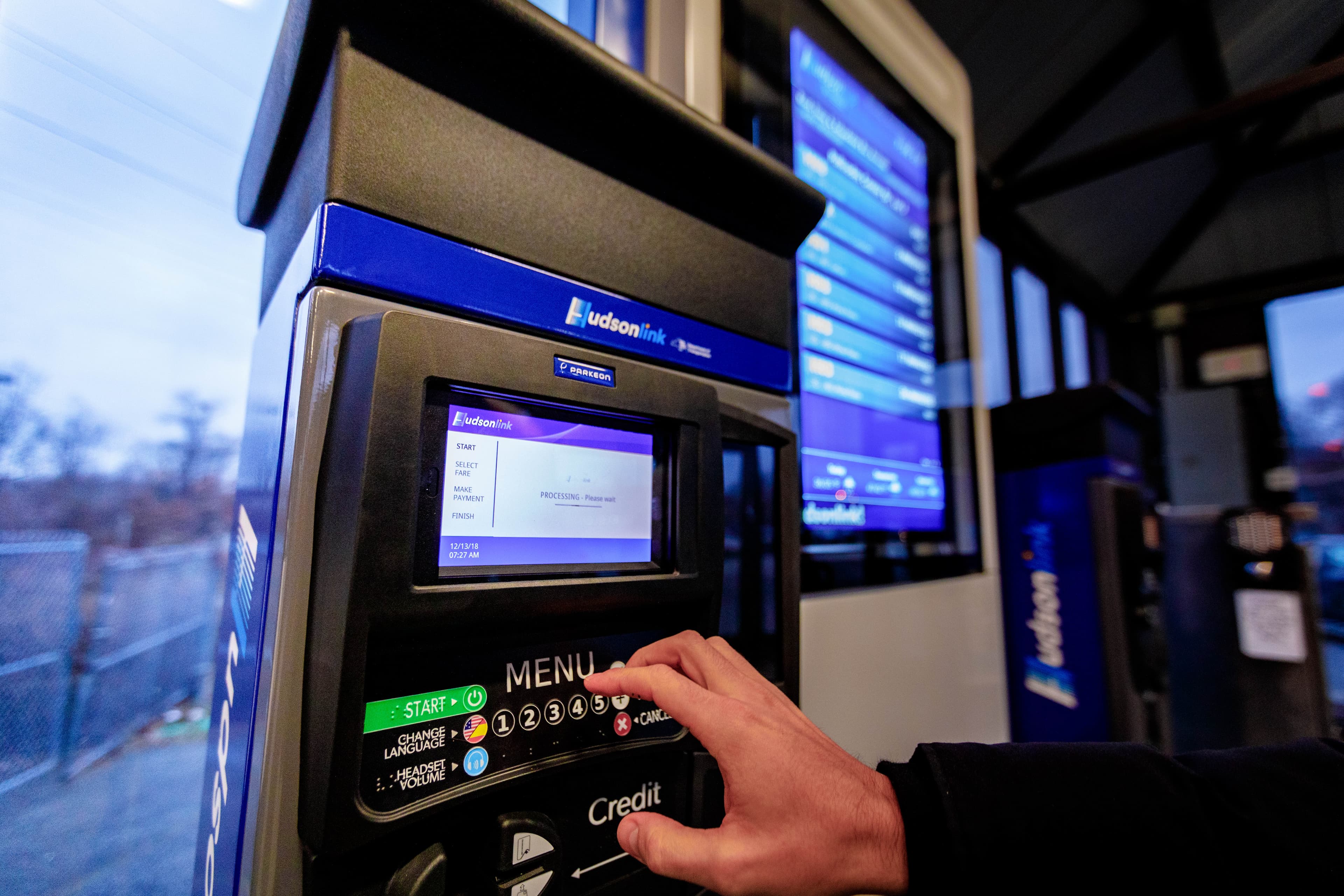 Hudson Link Ticket Machine