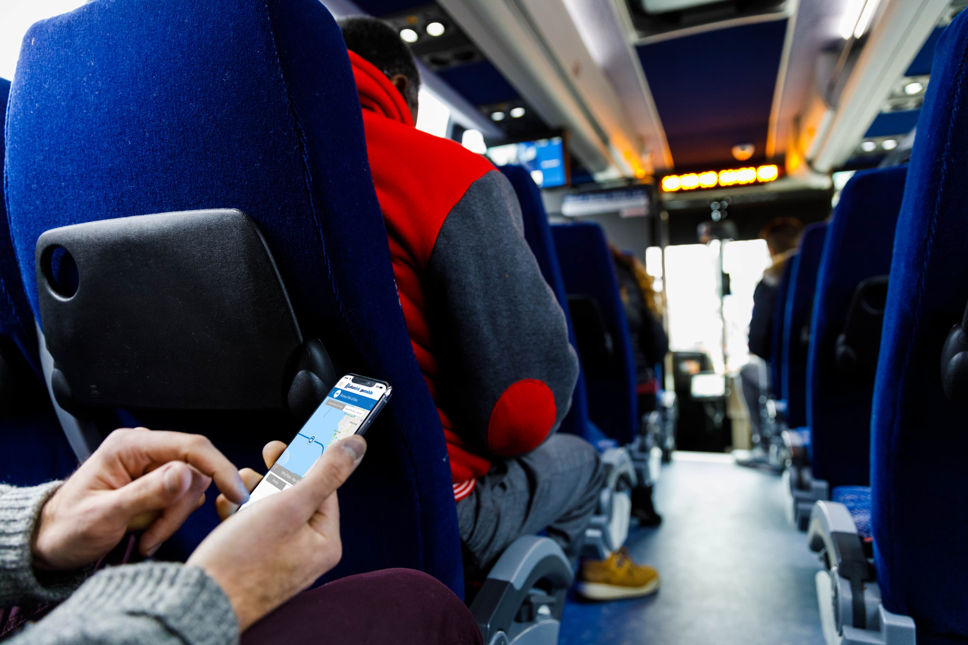 Hudson Link TransDev Hudson-Link steve-boxall-20181213 1231-app-Track